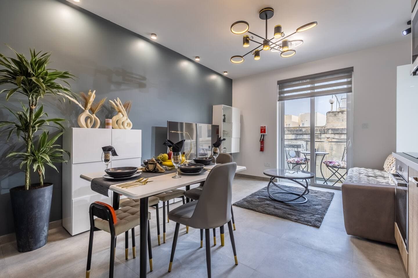 Velvet Noir Apartment by Solea