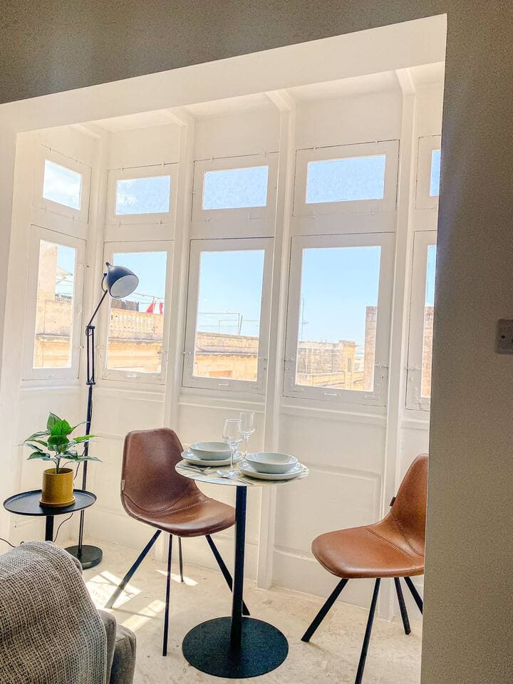 Maltese Apartment  1 w/traditional Balcony
